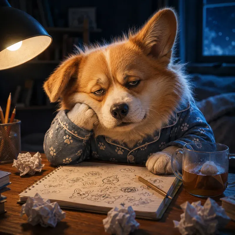 Stressed Desk Pets