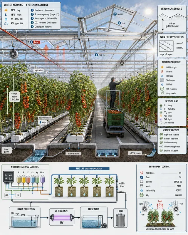 Commercial Greenhouse Crop Climates