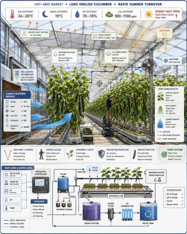 Commercial Greenhouse Crop Climates