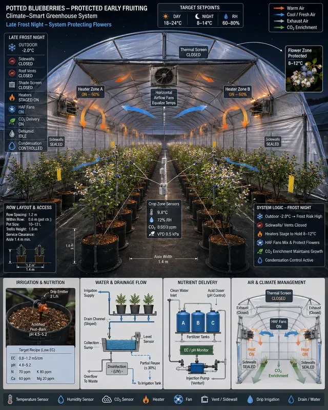 Commercial Greenhouse Crop Climates