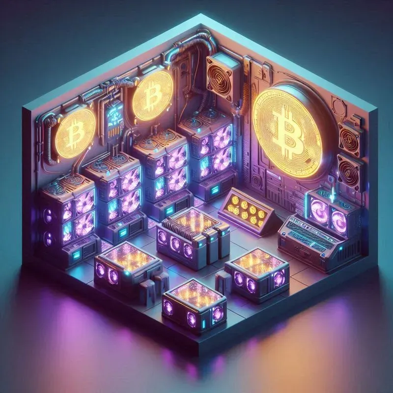 Isometric 3d Cyberpunk Room Megapacks 9