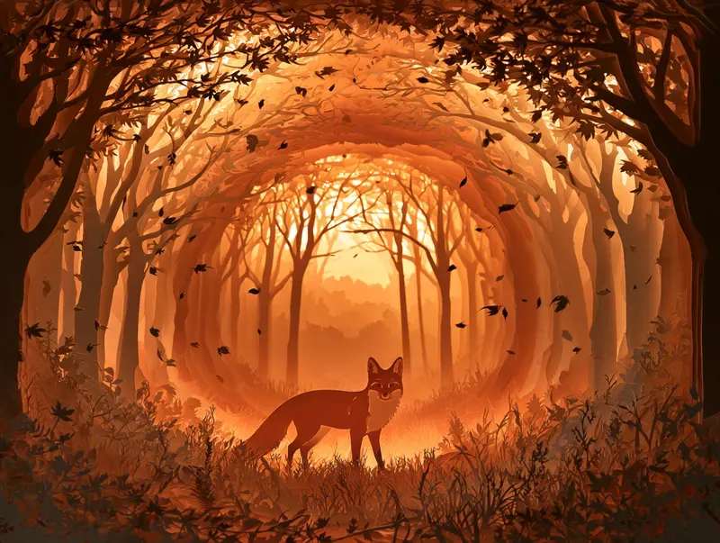 Layered Paper Cut Art Generator