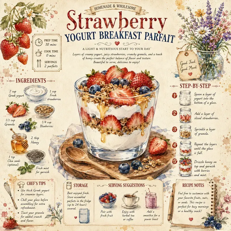 Vintage Recipe Infographics