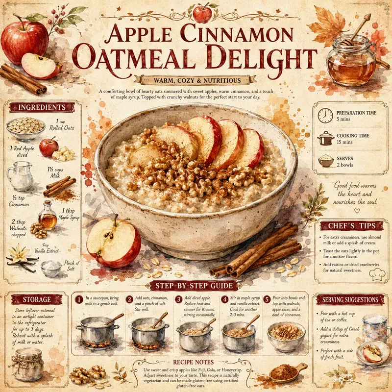 Vintage Recipe Infographics