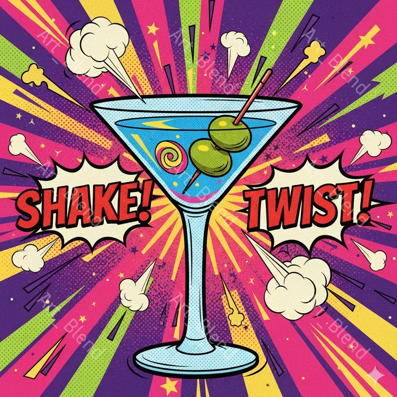 Pop Art Style Art