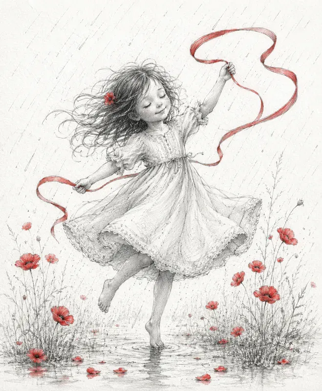 Whimsical Pencil Sketches