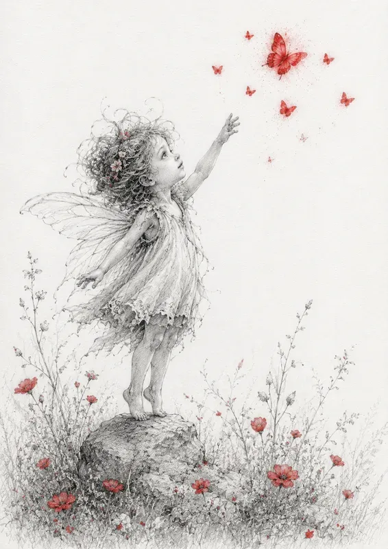 Whimsical Pencil Sketches