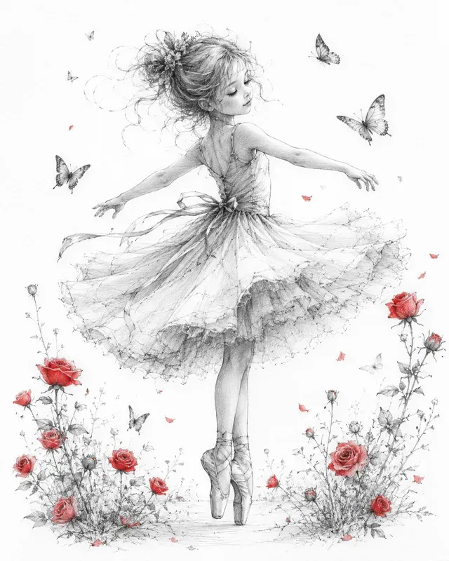 Whimsical Pencil Sketches