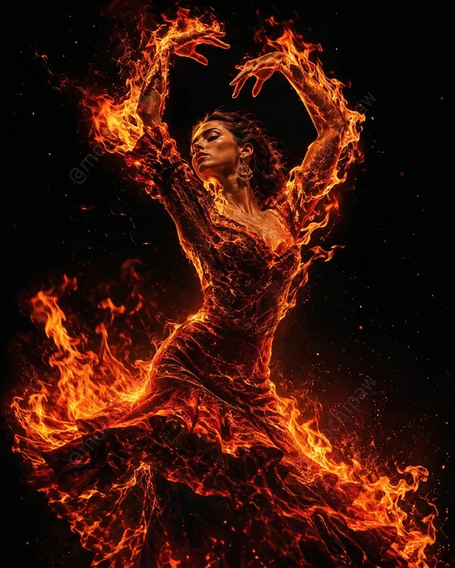 Elemental Dance Art