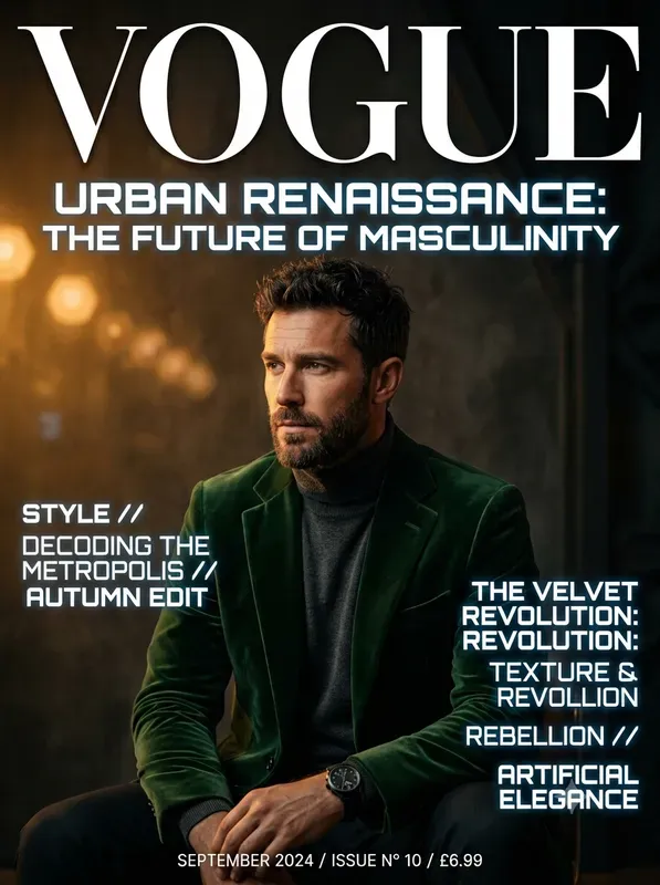Cyberpunk Vogue Magazine Covers