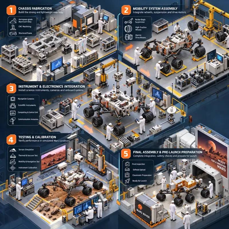 Isometric Process Infographics