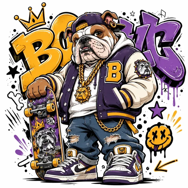 Urban Cartoon Icon Posters