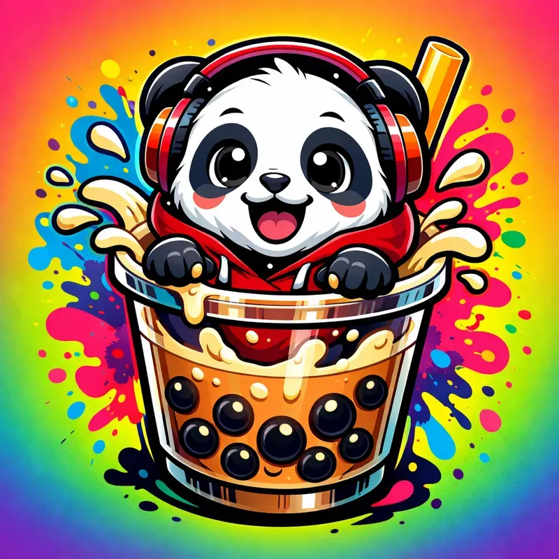 Cute Mascot Pop Art Logo Generator