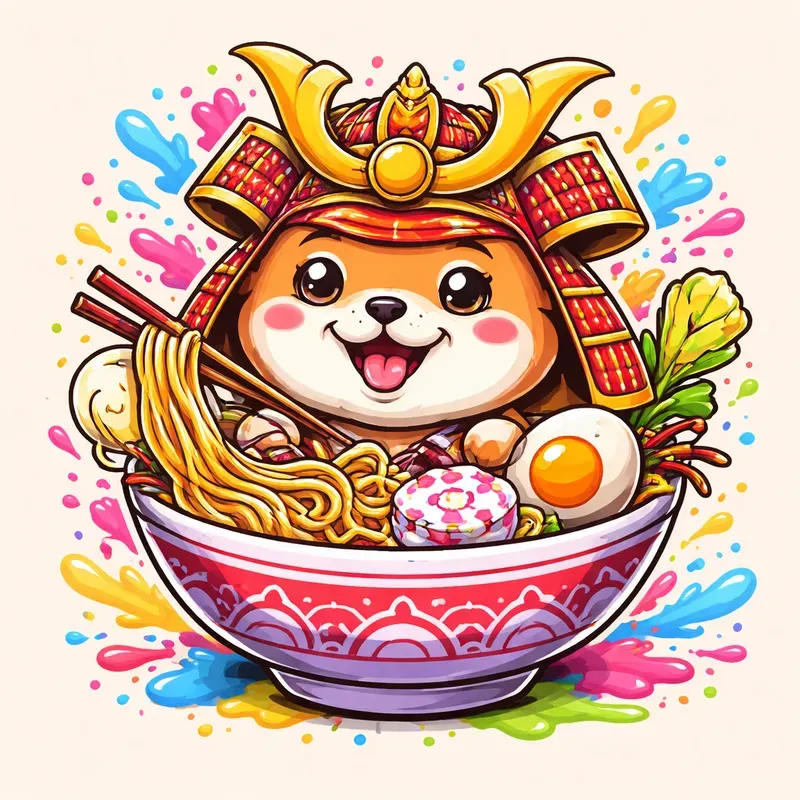 Cute Mascot Pop Art Logo Generator