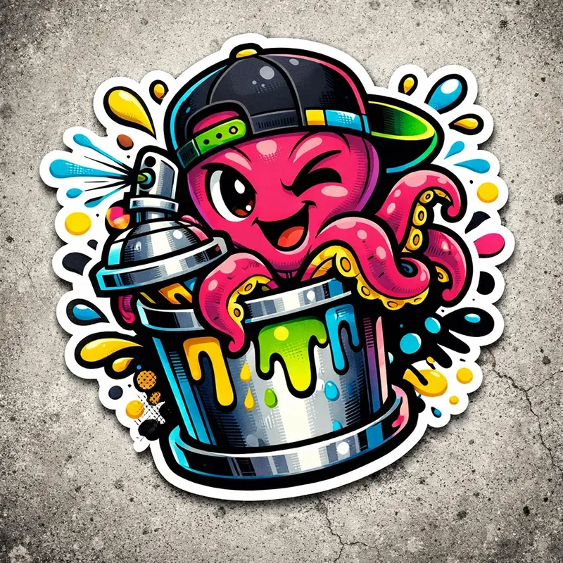 Cute Mascot Pop Art Logo Generator