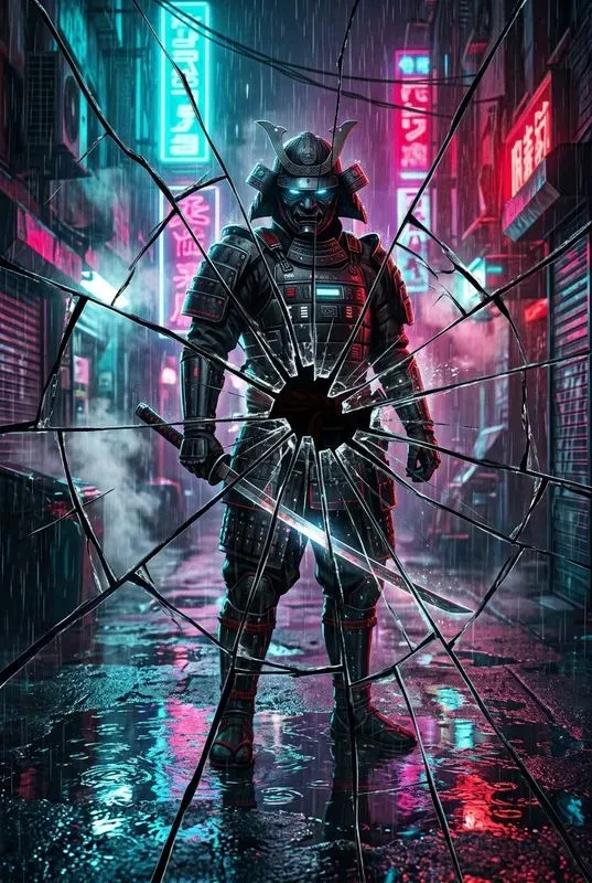 Shattered Reflection Art