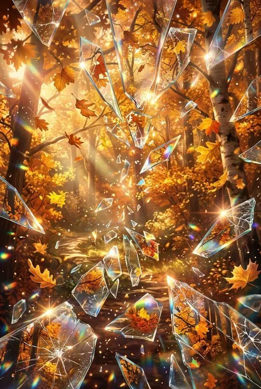 Shattered Reflection Art