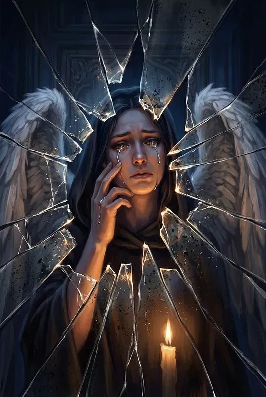 Shattered Reflection Art