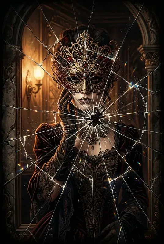 Shattered Reflection Art