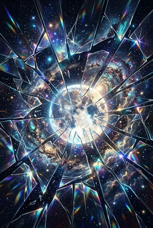 Shattered Reflection Art