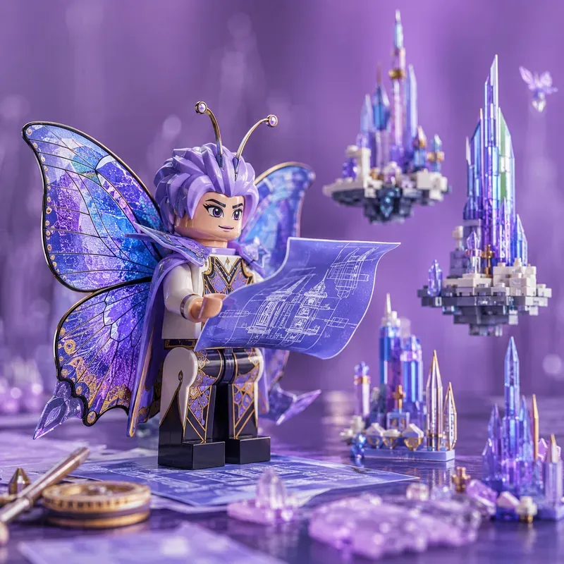 Collectible Minifigure Macro Portraits