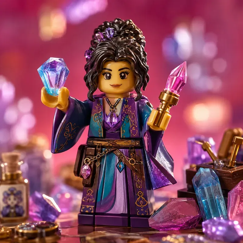 Collectible Minifigure Macro Portraits
