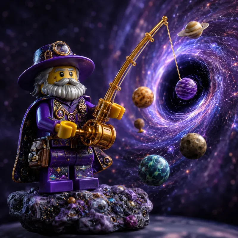 Collectible Minifigure Macro Portraits