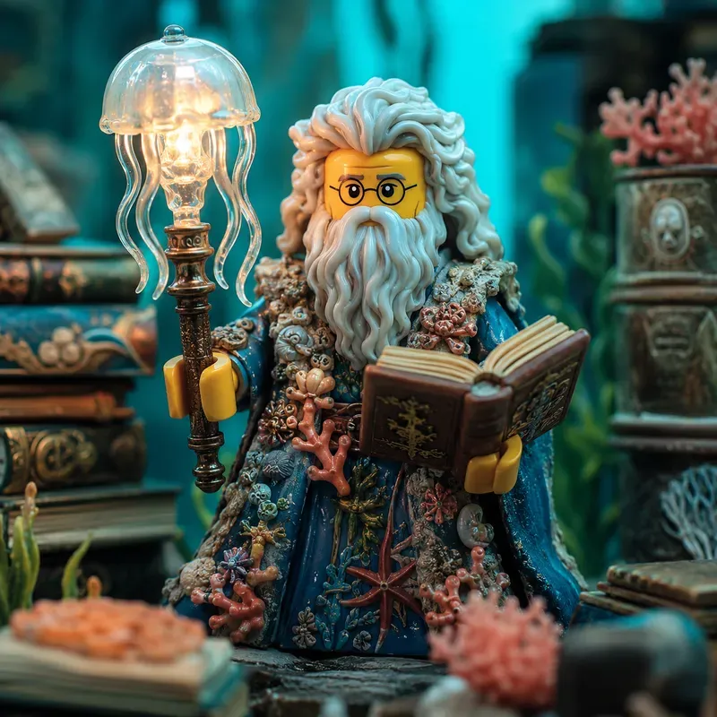 Collectible Minifigure Macro Portraits