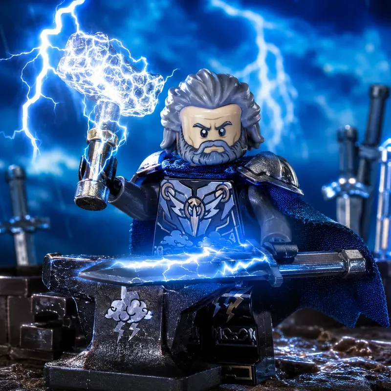 Collectible Minifigure Macro Portraits