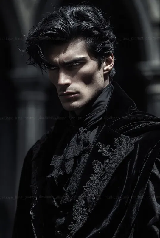 Velvet Noir Gentleman Portraits