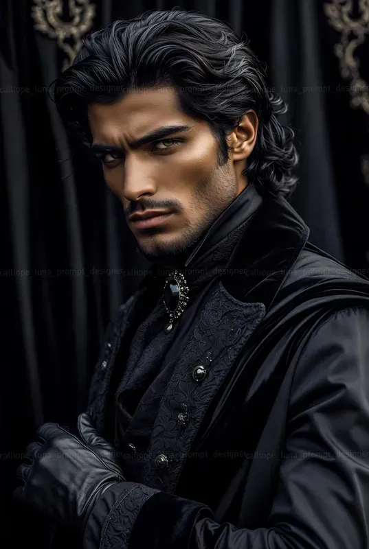 Velvet Noir Gentleman Portraits