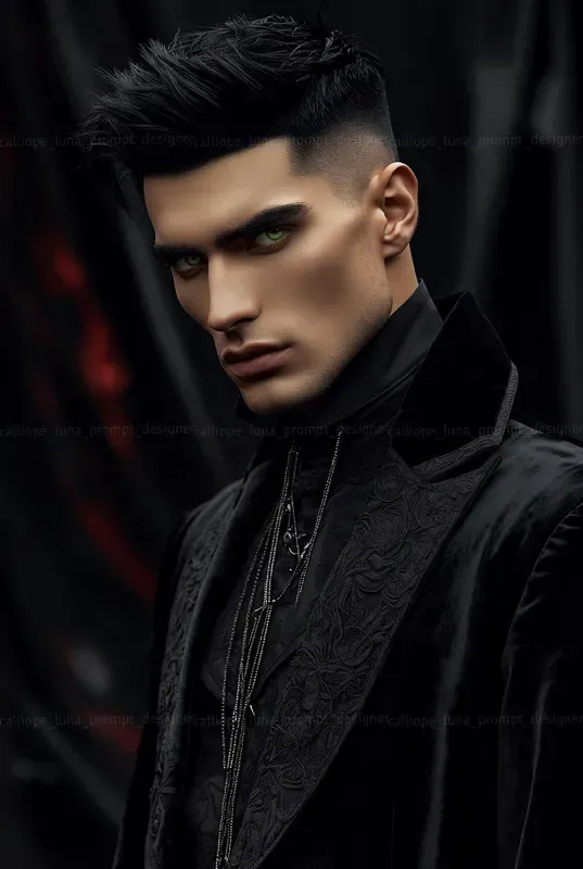 Velvet Noir Gentleman Portraits