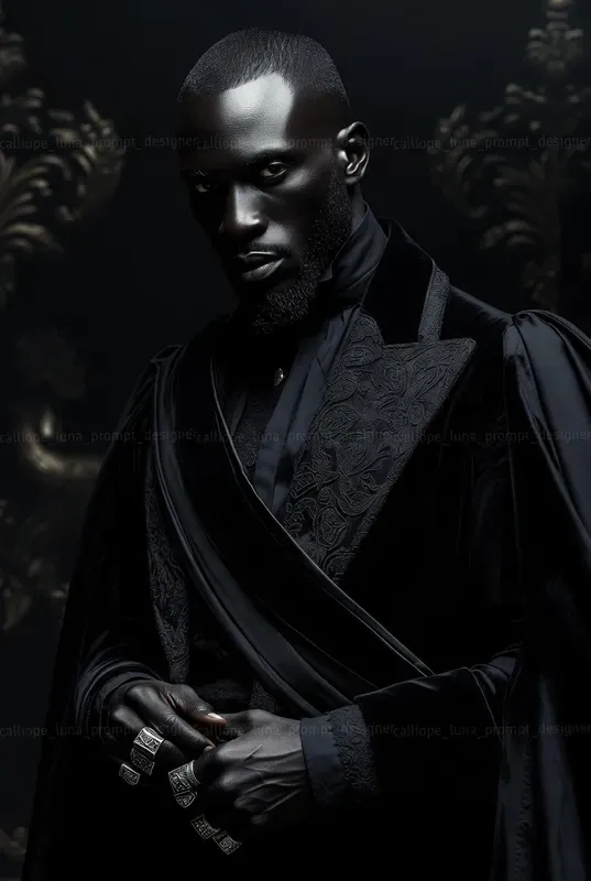 Velvet Noir Gentleman Portraits