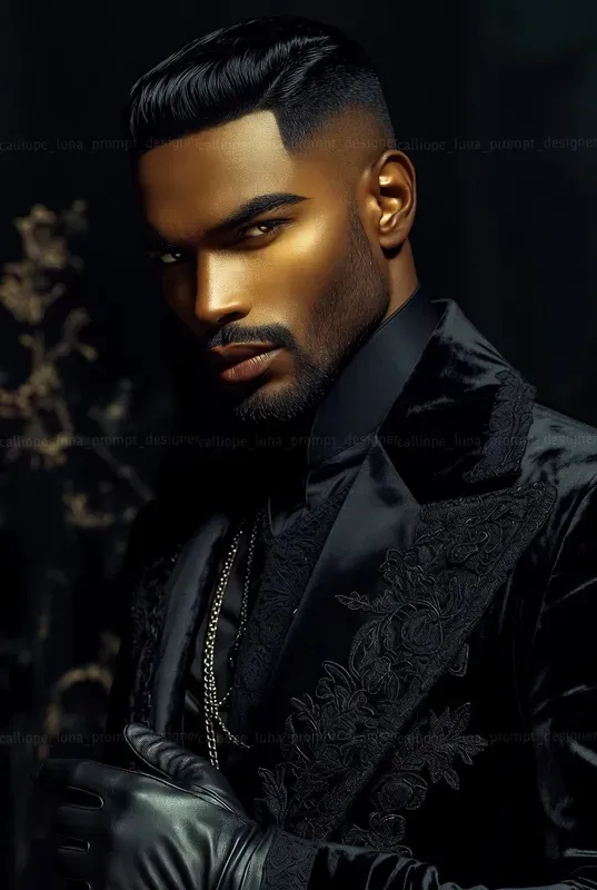 Velvet Noir Gentleman Portraits