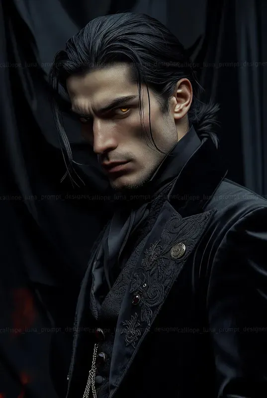 Velvet Noir Gentleman Portraits