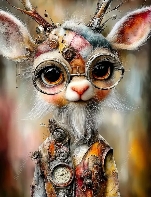 Magical Steampunk 3D Character Art