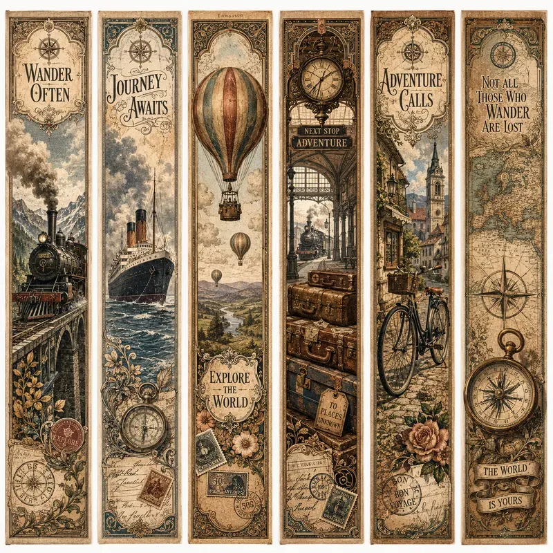 Enchanted Christmas Bookmarks