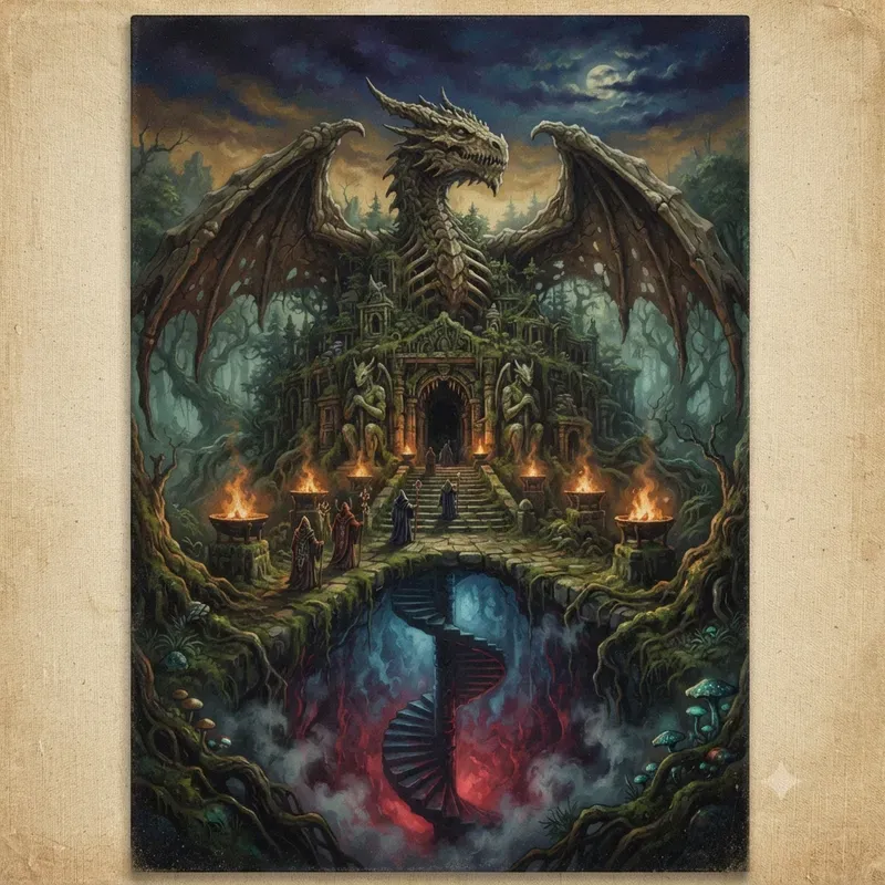 80s Dark Fantasy Art