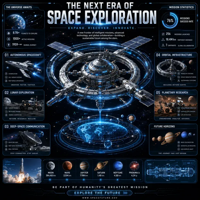 Futuristic Intelligence Infographics