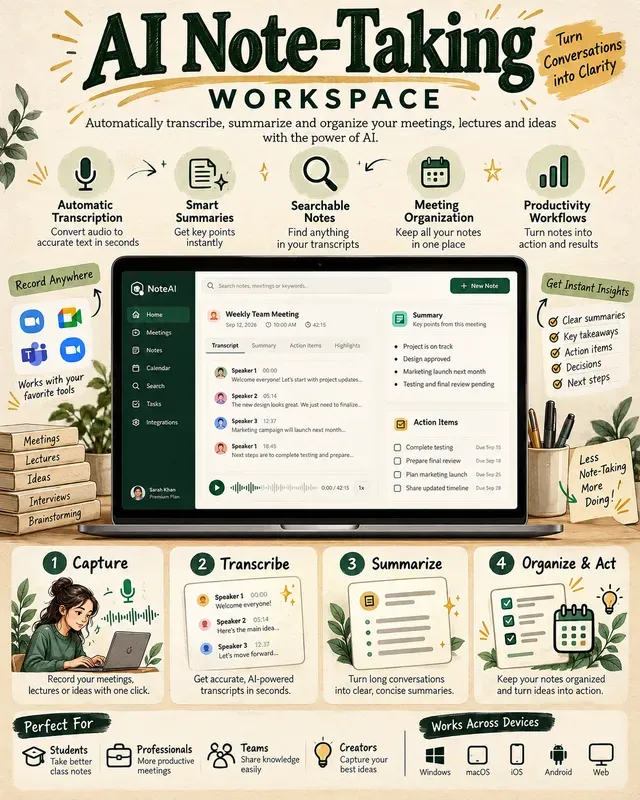 Handdrawn Tech Product Infographics