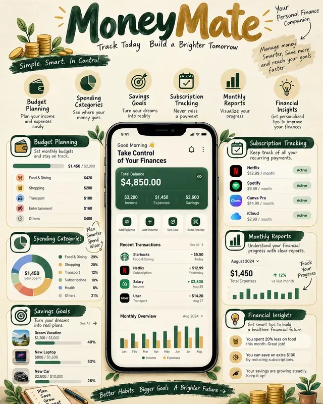 Handdrawn Tech Product Infographics