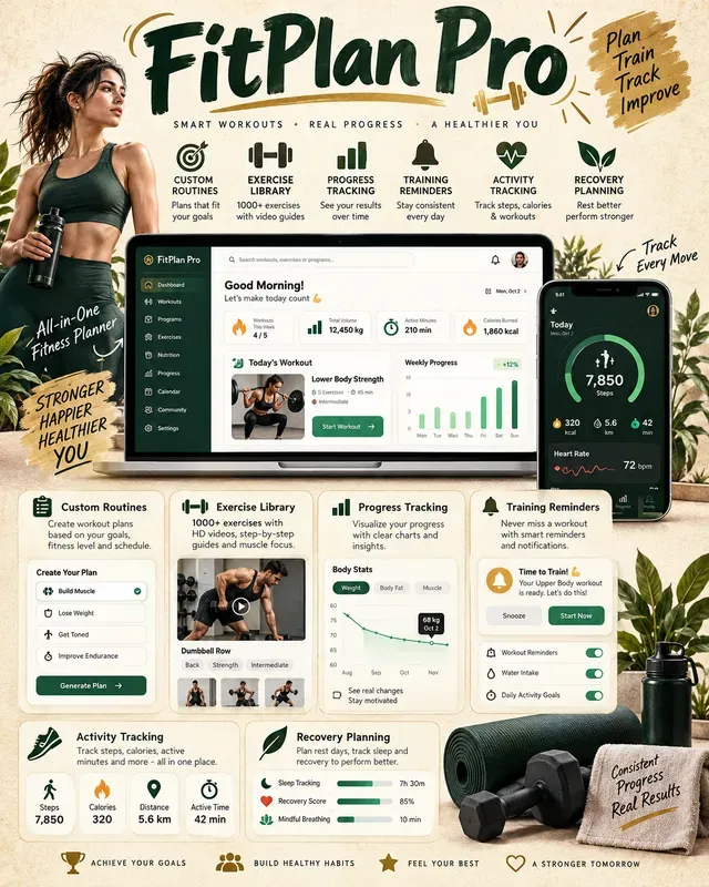 Handdrawn Tech Product Infographics
