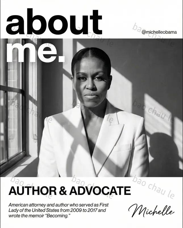 Blackandwhite About Me Posters