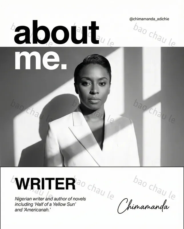 Blackandwhite About Me Posters