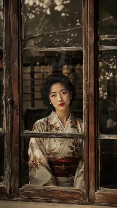 Vintage Window Princess Portraits