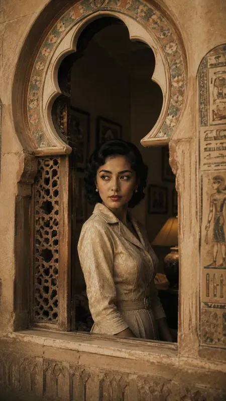 Vintage Window Princess Portraits