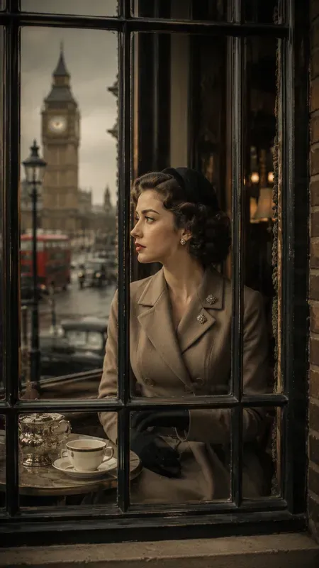 Vintage Window Princess Portraits