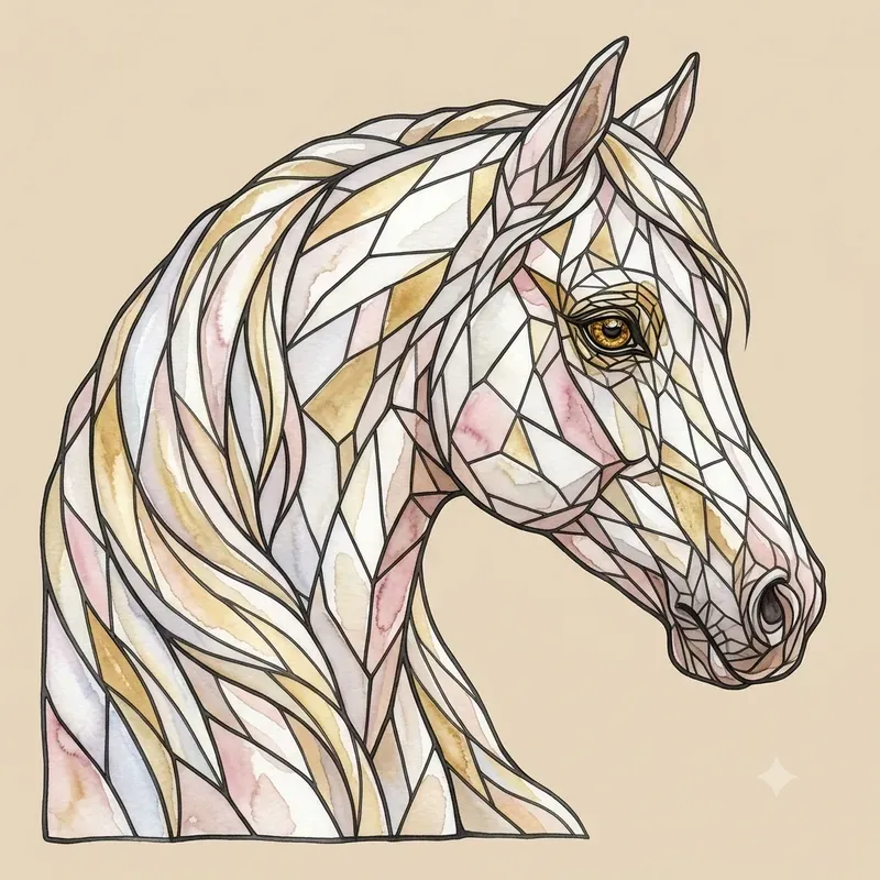 Stained Glass Animal Art Generator