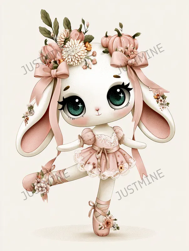 Cute Animal Fall Cliparts