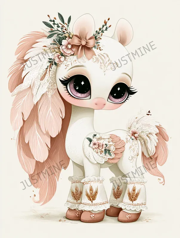 Cute Animal Fall Cliparts